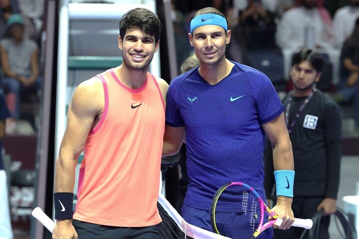 現役引退のナダルに同胞アルカラスが感謝のメッセージ「あなたは永遠の