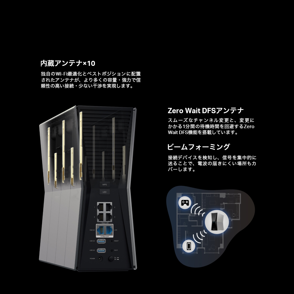 Archer BE805 | BE19000 トライバンドWi-Fi 7ルーター | TP-Link 日本