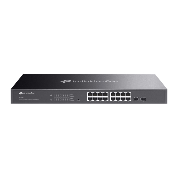 SG2218 | Omada 16-Port Gigabit Smart Switch with 2 SFP Slots