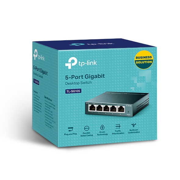 TL-SG105 | ギガビットポート×5 アンマネージスイッチ | TP-Link 日本