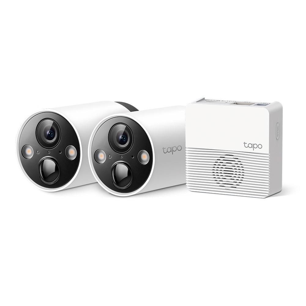 Tapo C420S2 | フルワイヤレスセキュリティカメラシステム（カメラ×2 +