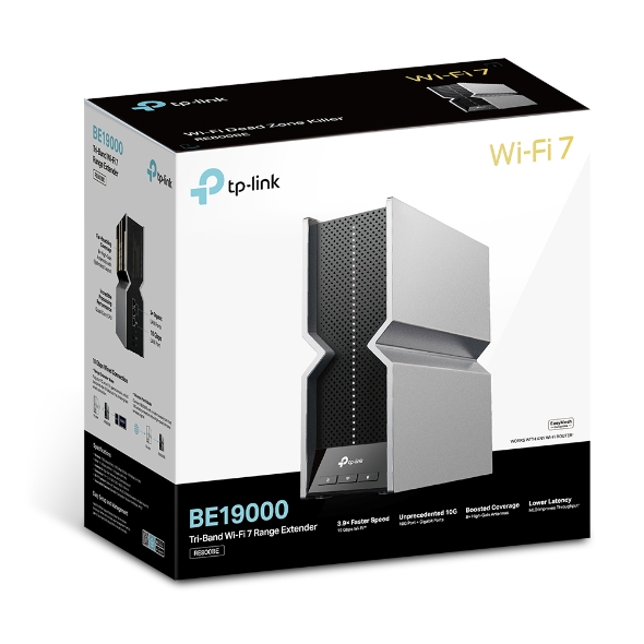 RE800BE | BE19000 Tri-Band Wi-Fi 7 Range Extender | TP-Link