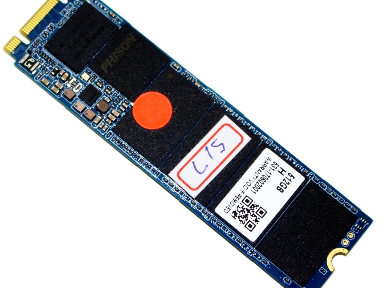 Phison E8 512GB M.2 NVMe PCIe SSD Preview