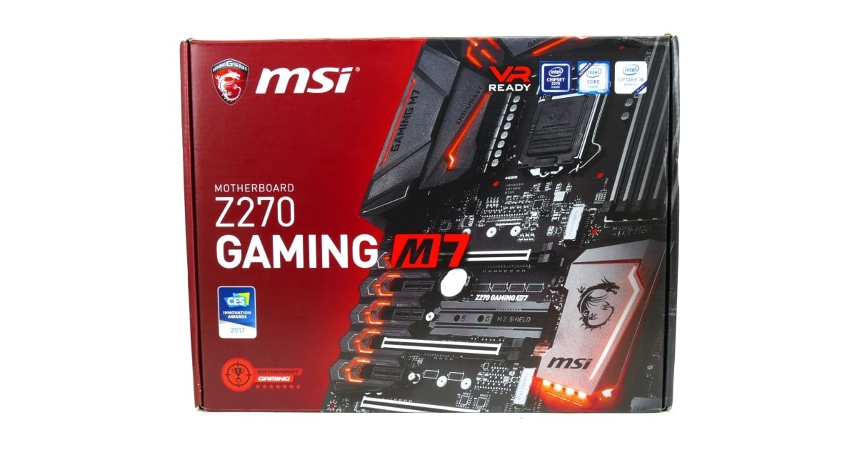 MSI Z270 Gaming M7 Motherboard Review