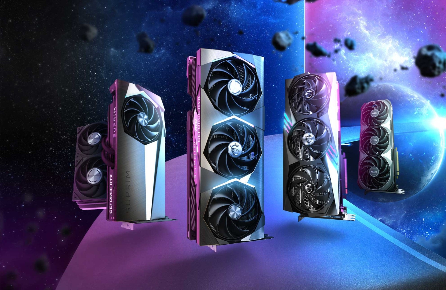 MSI unveils new GeForce RTX 4090, RTX 4080 16GB + RTX 4080 12GB cards