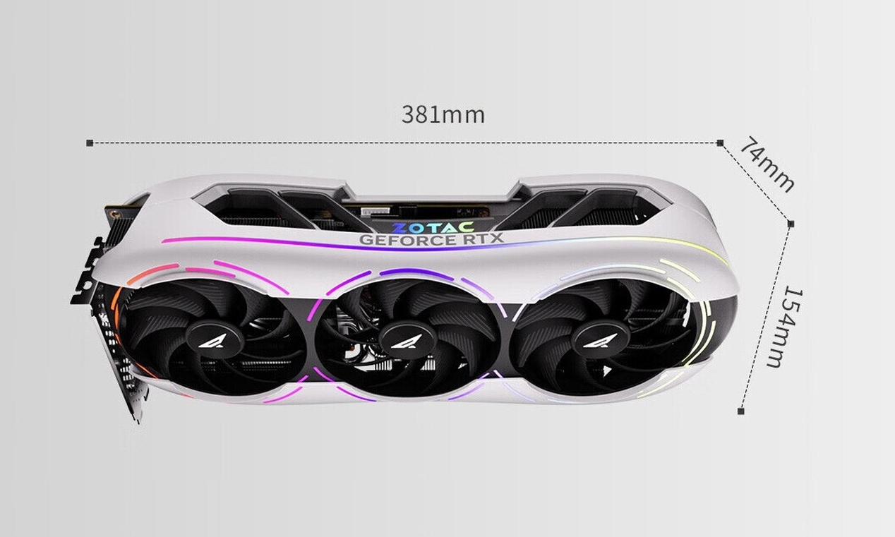 Zotac's new flagship GeForce RTX 4090 PGF OC GPU is huge, it's 38