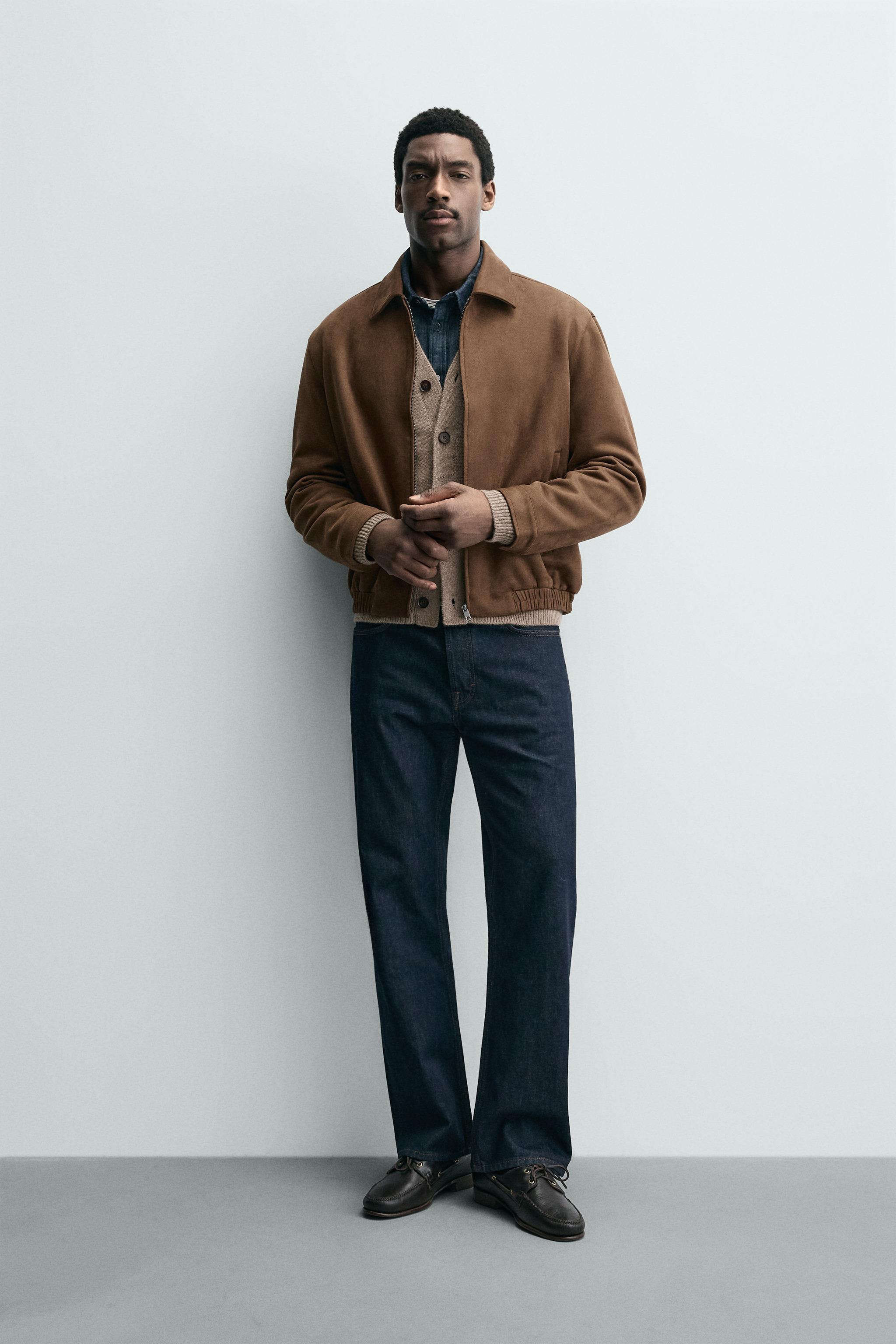 スエードジャケット | メンズ | ZARA 日本