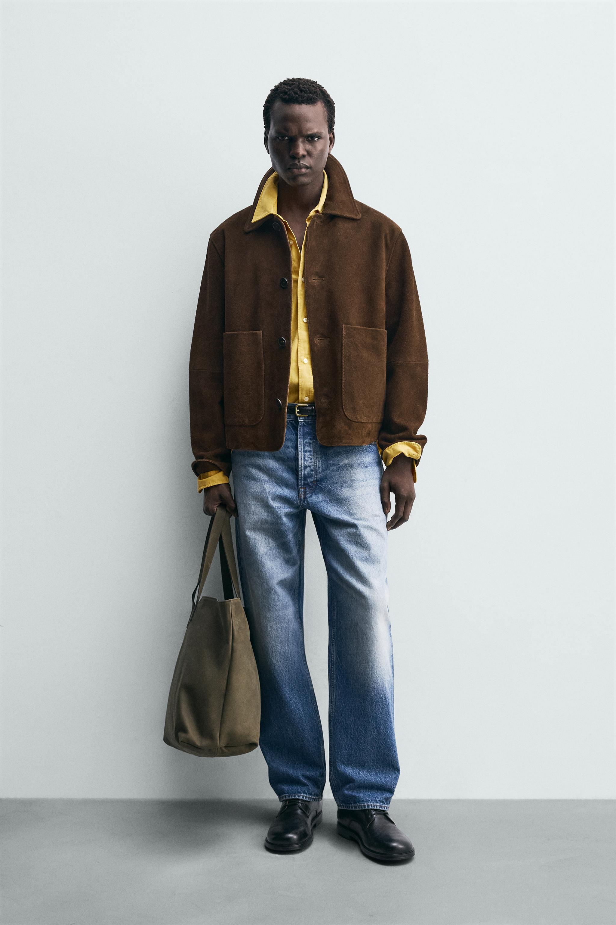 スエードジャケット | メンズ | ZARA 日本