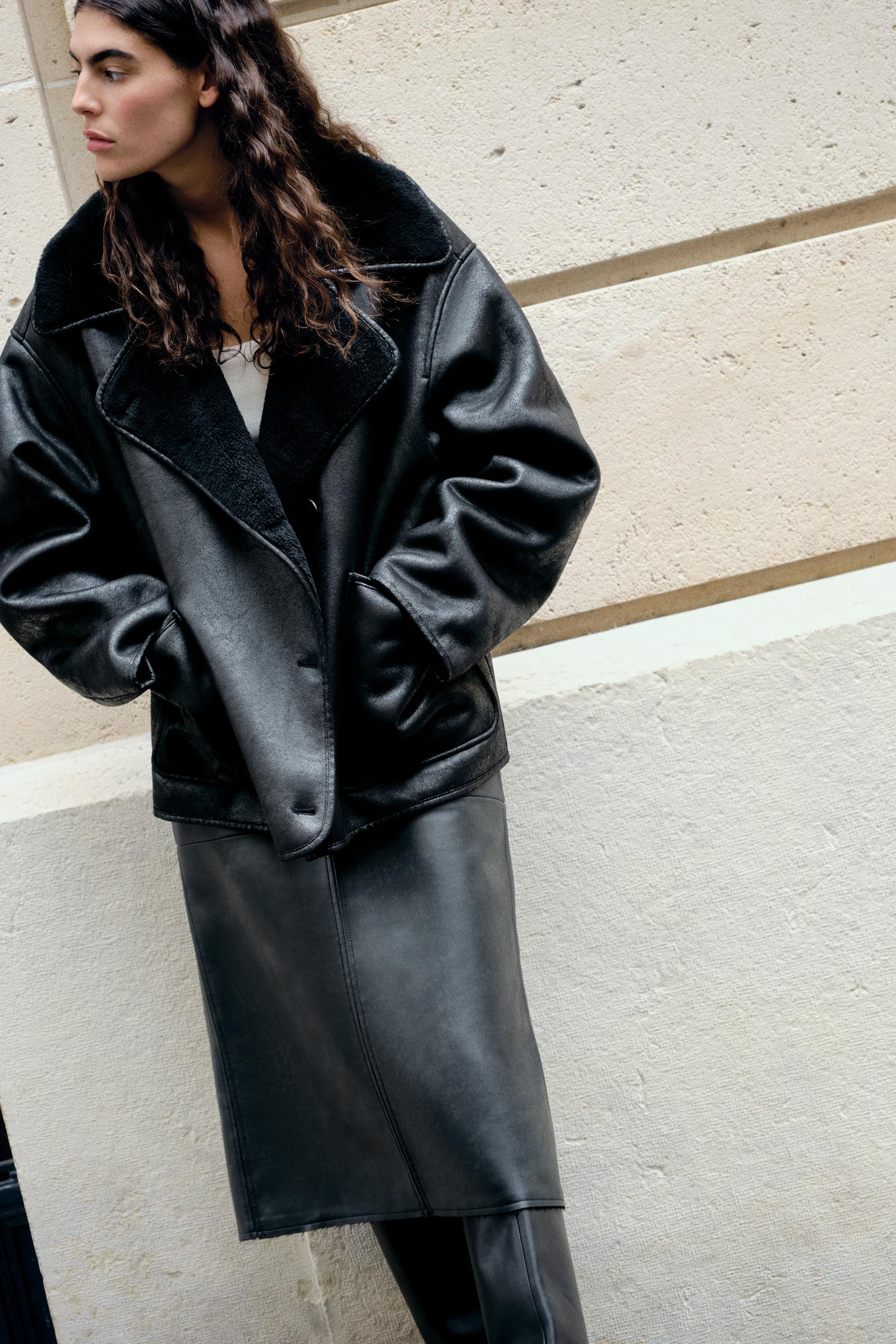 Compare RELAXED DOUBLE FACED JACKET ZW COLLECTION | Mall of America®