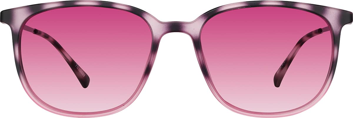Flamingo Square Glasses #7813117 | Zenni Optical