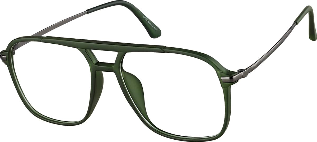 Green Aviator Glasses #7830124 | Zenni Optical