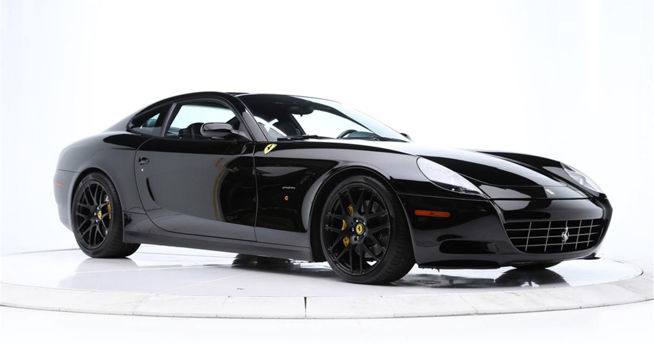 Triple Black 2005 Ferrari 612 Scaglietti Hits The Auction Block