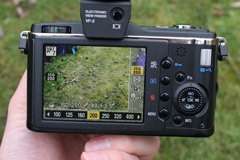 Olympus Pen E-P2 digital camera