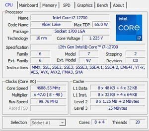 Intel Core i7-12700 Review: Excellent CPU for high-end gaming