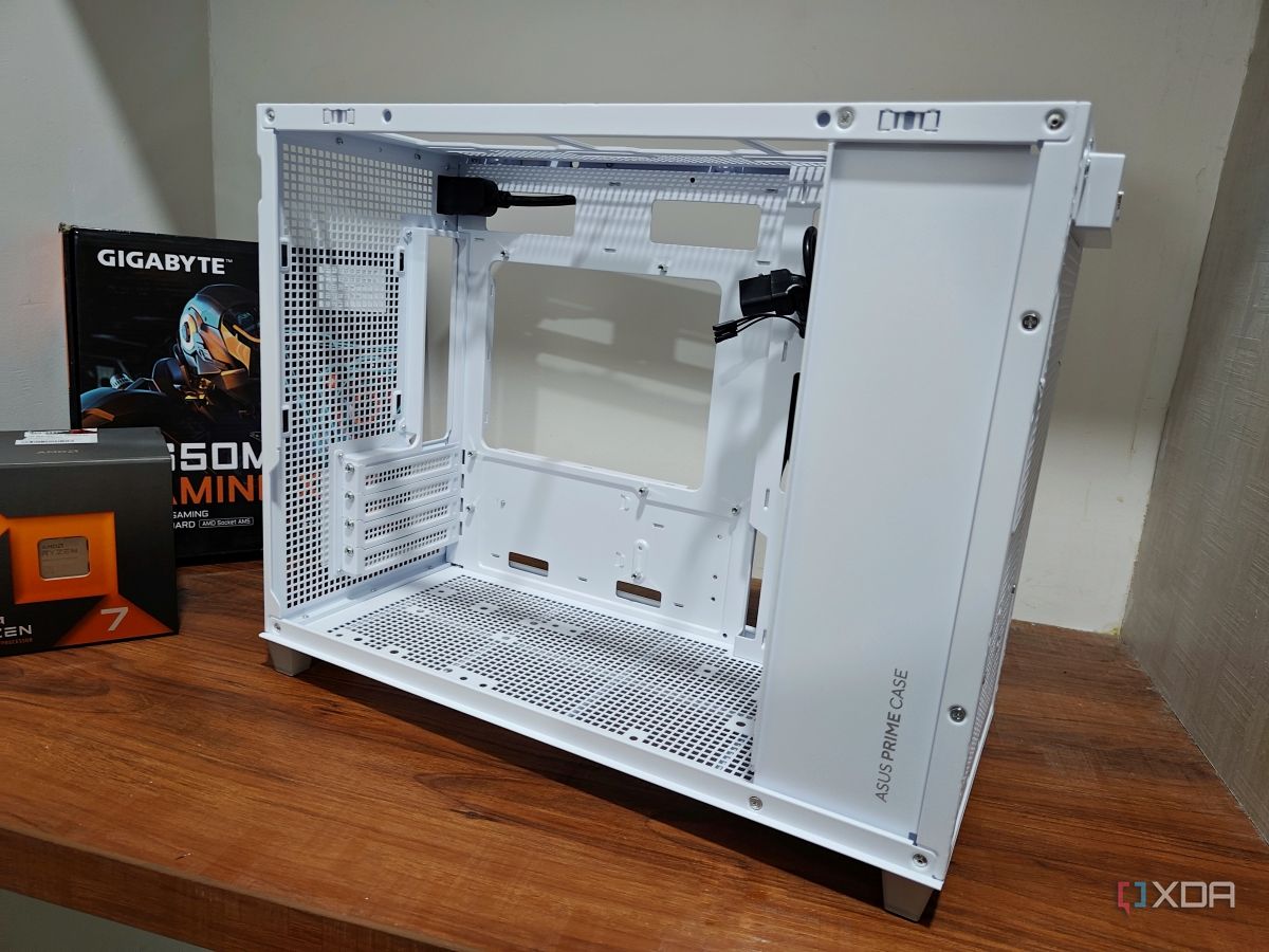Asus Prime AP201 MicroATX case review: Cool, compact, and clean