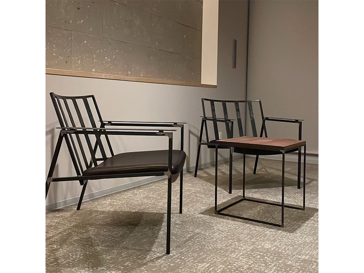 杉山製作所 KUROTETSU SHIN LOUNGE CHAIR / すぎやませいさくしょ