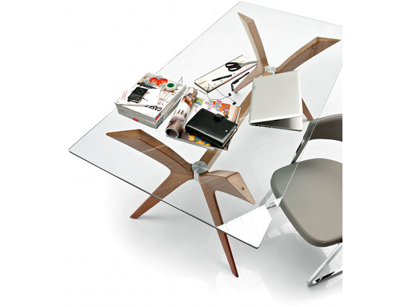 Calligaris TOKYO / カリガリス トーキョー ガラス天板 CS/18-FR 160