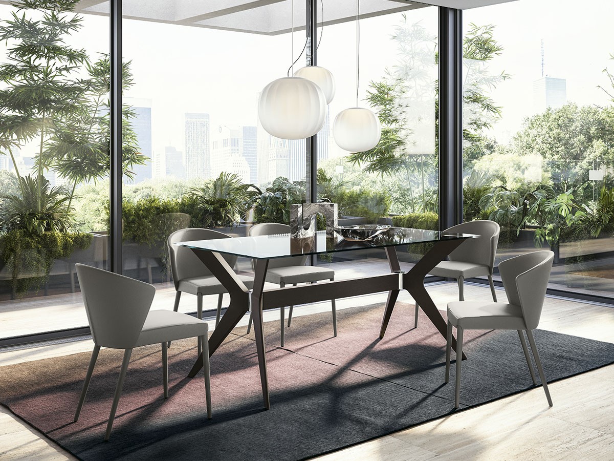 Calligaris TOKYO / カリガリス トーキョー ガラス天板 CS/18-FR 160