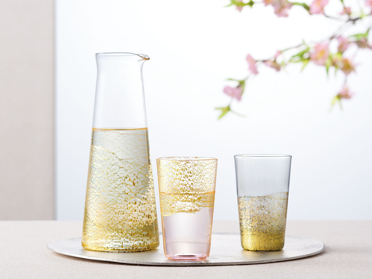 東洋佐々木ガラス KINHARI Glass & Tokkuri Set / とうようささき