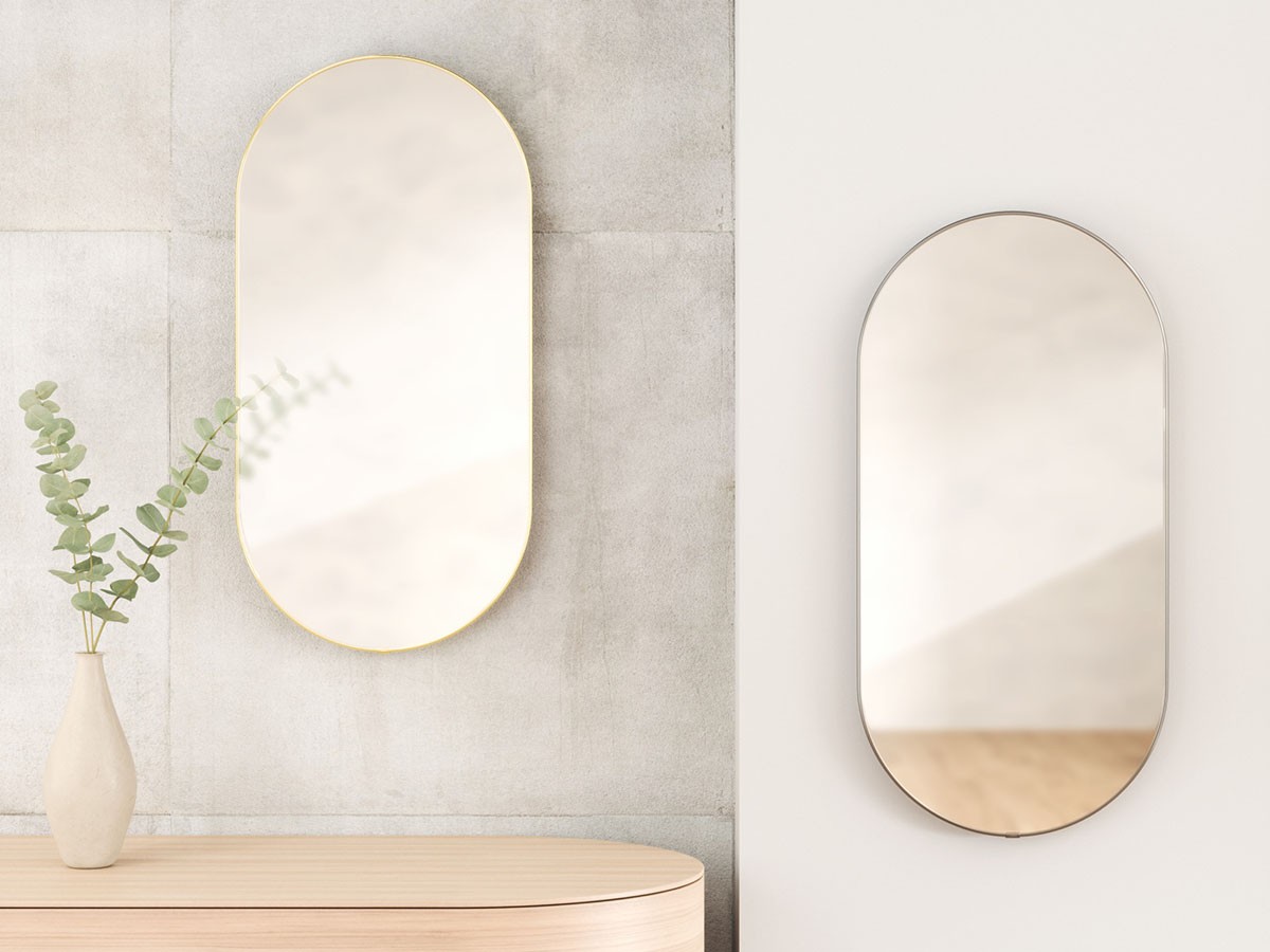 Umbra Hubba Pill Mirror / アンブラ フーバ ピル ミラー 91 × 45cm