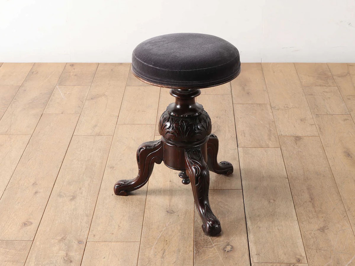Lloyd's Antiques Real Antique Piano Stool / ロイズ・アンティークス