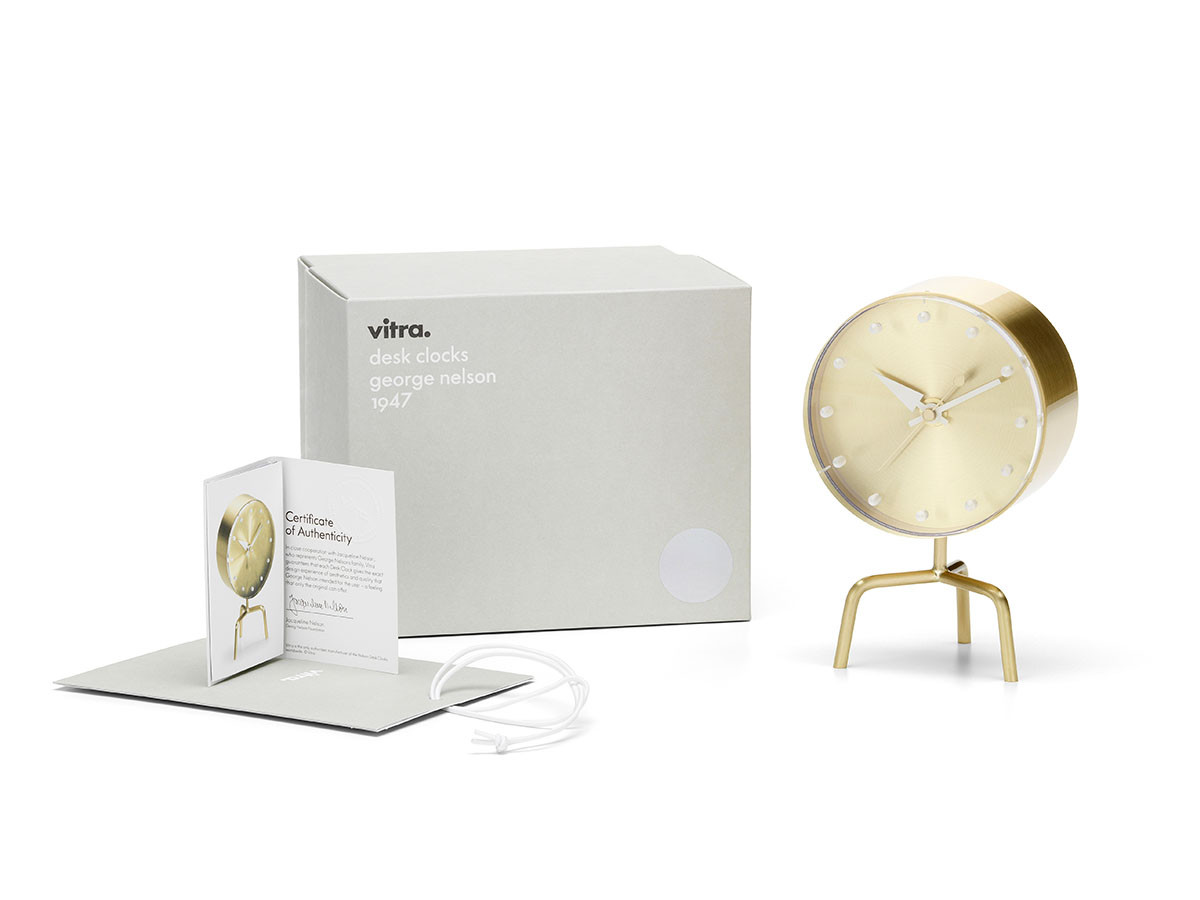 Vitra Desk Clocks Tripod Clock / ヴィトラ デスク クロック