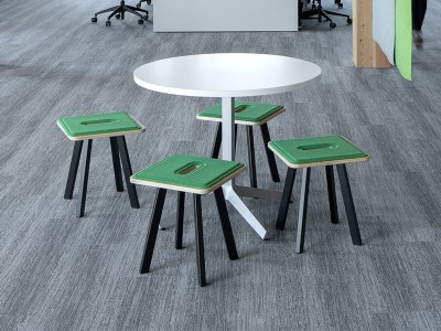 Knoll Office Rockwell Unscripted Easy Stool / ノルオフィス ロック