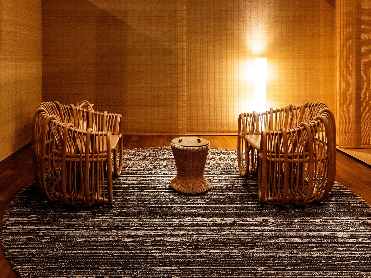 SHIKADA SHITSURAI RATTAN KK Series Lounge Chair / シカダ シツライ