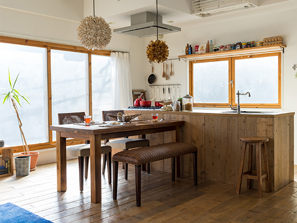 KAJA CHISTA Old Teak Dining Table / カジャ チスタ オールドチーク