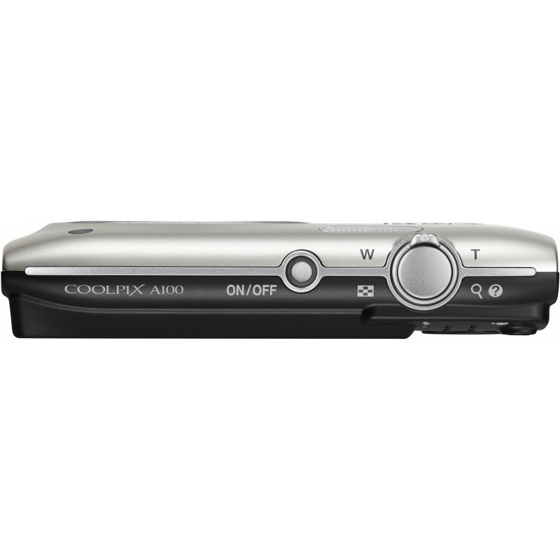 Nikon Coolpix A100, silver - Compact cameras - Nordic Digital