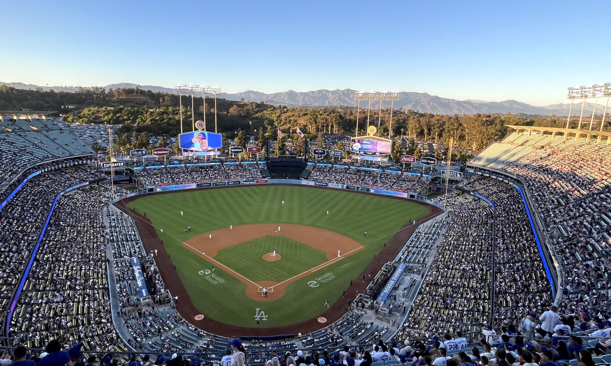 ドジャー・スタジアムの最上階エリア トップデッキの基本情報