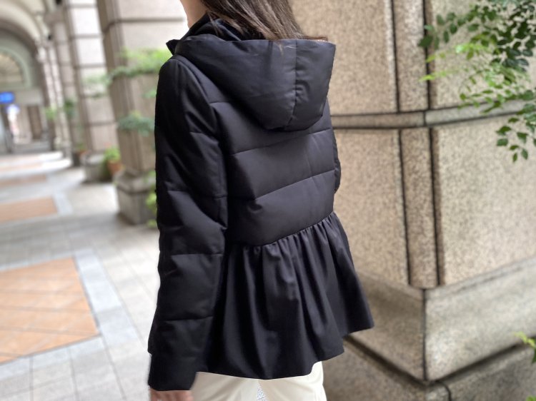 新作入荷情報〈ペプラムダウンジャケット〉 | m-i-d | M-PREMIER(エム