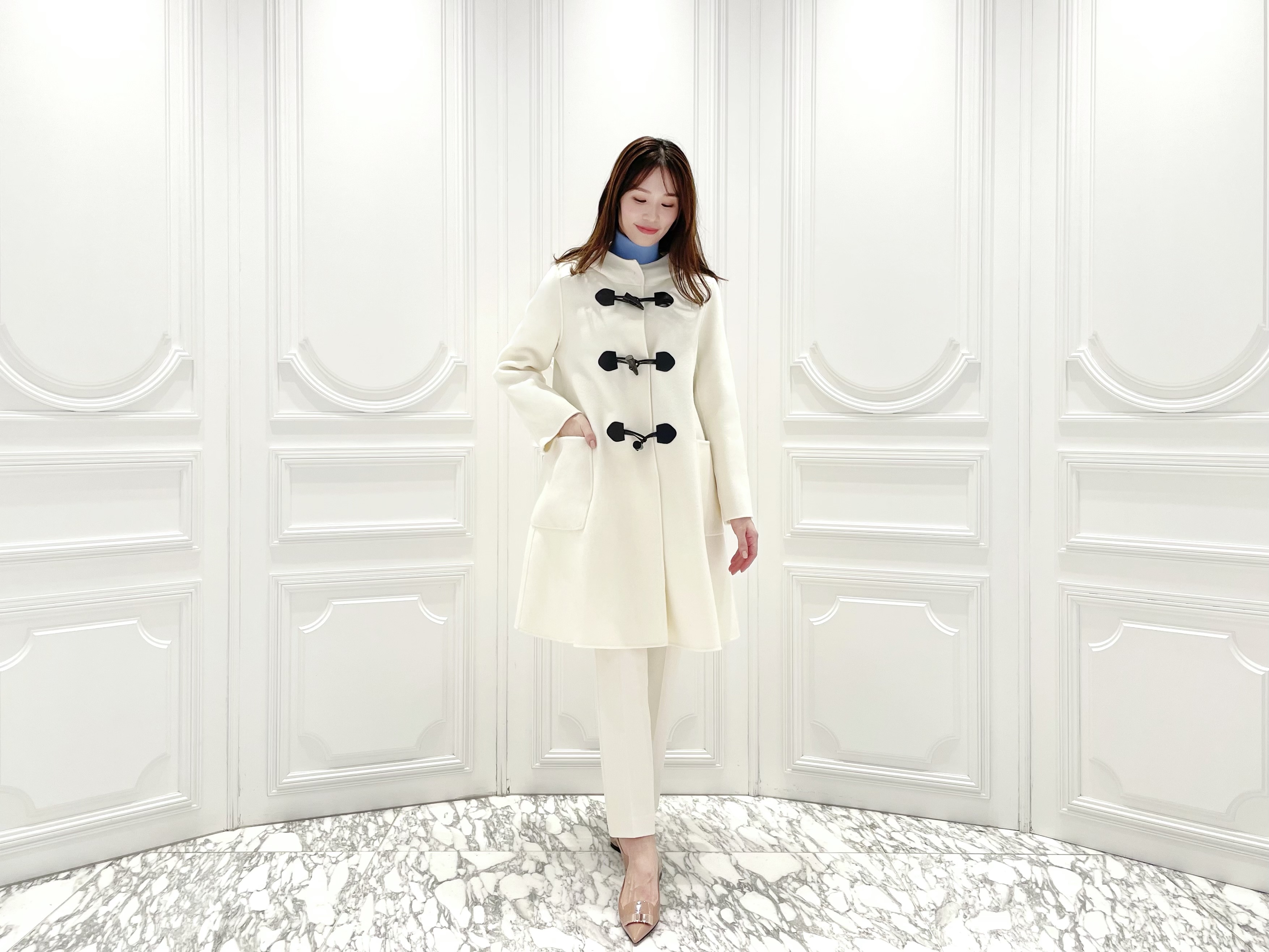 WINTER SALE】40%OFF＜ジーロンラムダブルフレアダッフルコート