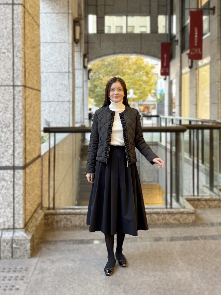 SALE】今、人気の＜ウエストタックデザインフレアスカート＞のコーデを