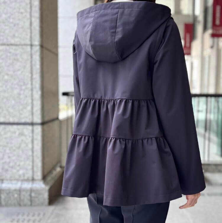 WINTER SALE】＜ジーロンラムダブルフレアダッフルコート