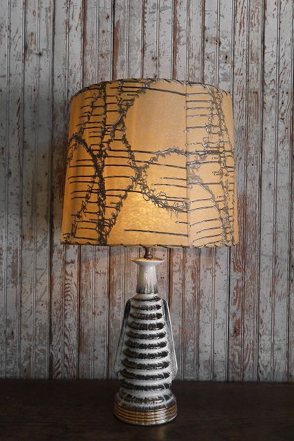 アンティーク ファイバーシェード フロアランプ - STAGE ANTIQUE