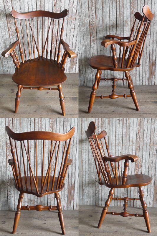 アンティーク NICHOLS&STONE 社製 ウィンザーチェア - STAGE ANTIQUE