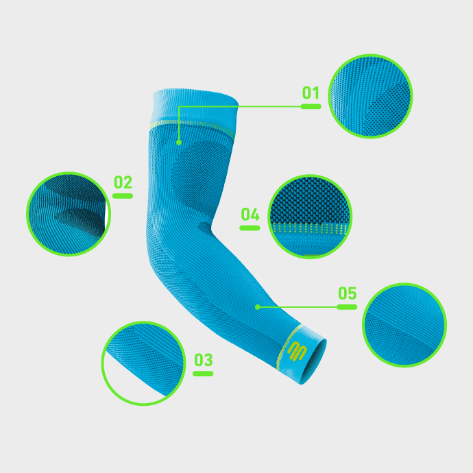 SPORTS COMPRESSION SLEEVES ARM (腕コンプレッションスリーブ