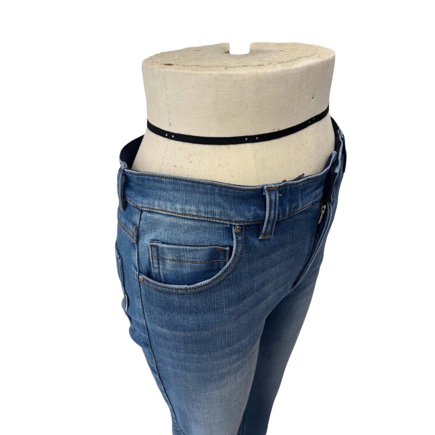 ayane】裏起毛スキニーデニム/896116