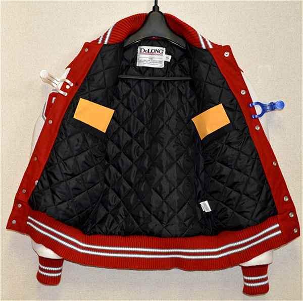 K還暦スタジャン 60 RED DeLONG スタジャン デロング 赤 レッド