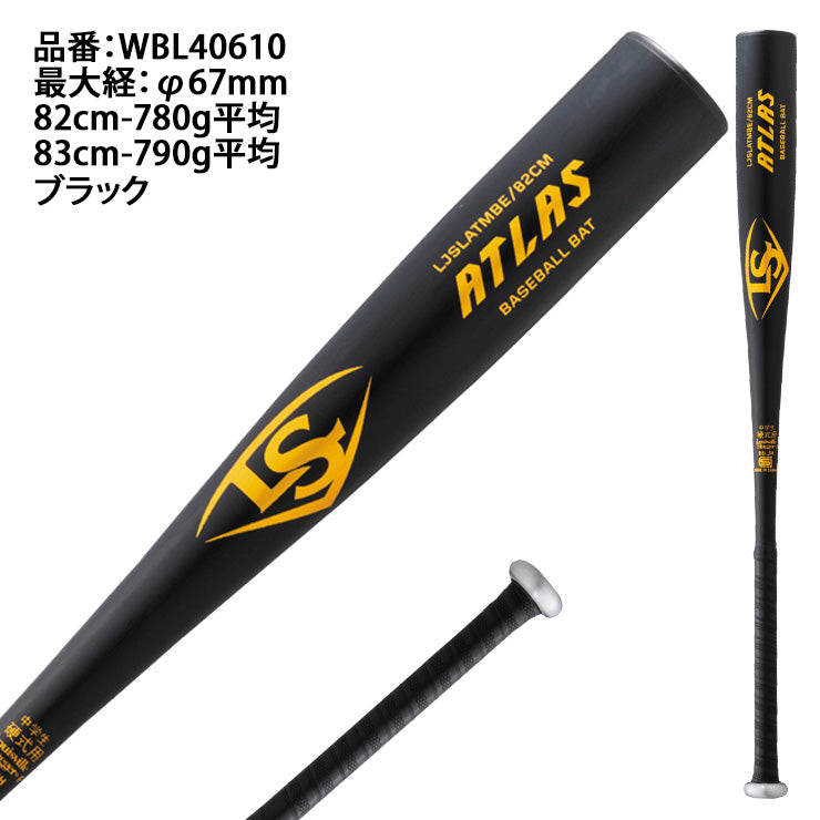 2025モデル】ルイスビルスラッガー 中学硬式 金属バット アトラス