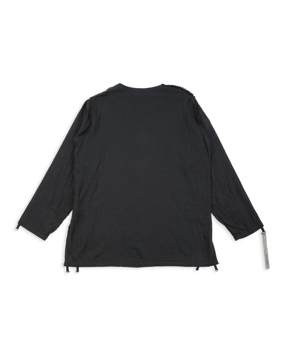 Gauze Muslin Shirt - Black Medium – Standard & Strange