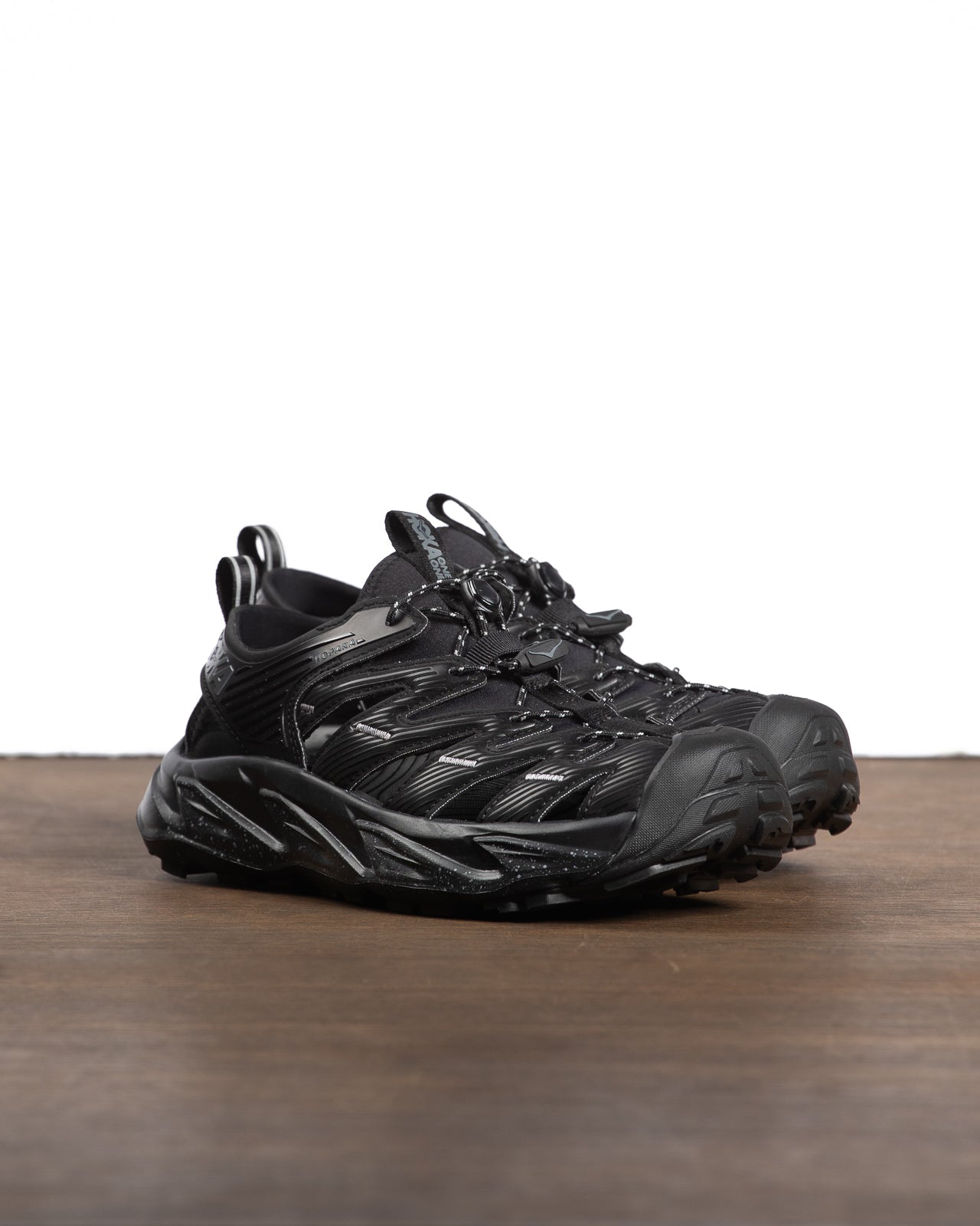 Hoka Hopara Sandal - Black/Castle Rock – Standard & Strange