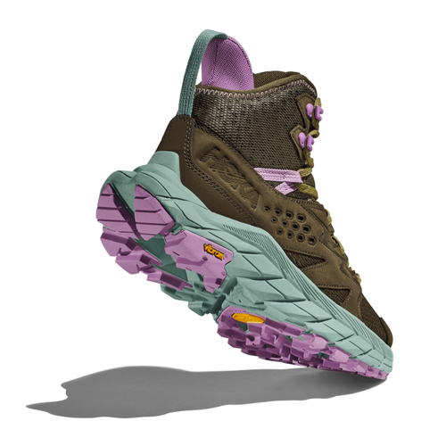 Women's HOKA Anacapa Breeze Mid – Dark Olive/Agave - Stan's Shoes