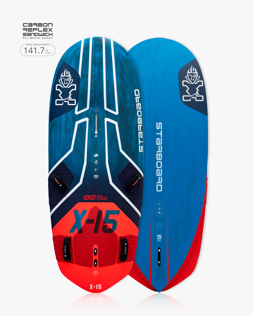 2025 X-15 Windfoil Board Carbon Reflex Foils – Starboard