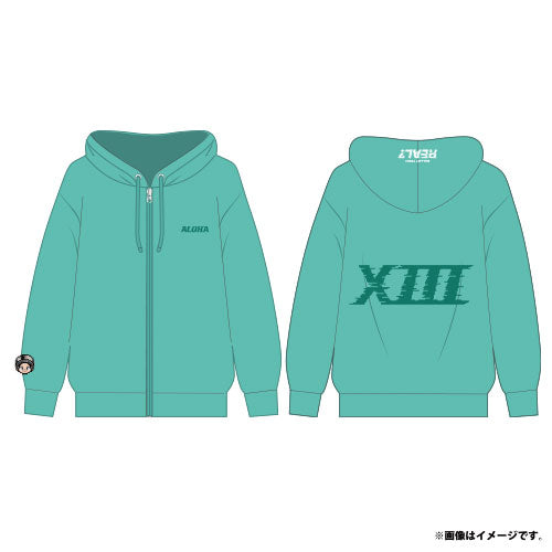 超特急]REAL？Zip Parka(Turquoise) – スタダ便 PLUS GOODS STORE