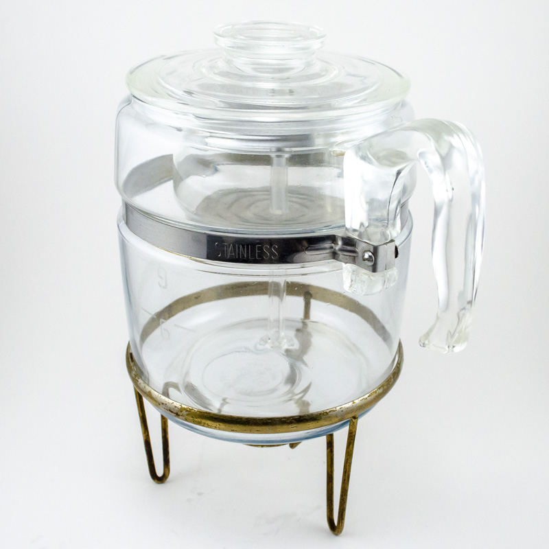 Old Pyrex オールド パイレックス コーヒーパーコレーター 9カップ