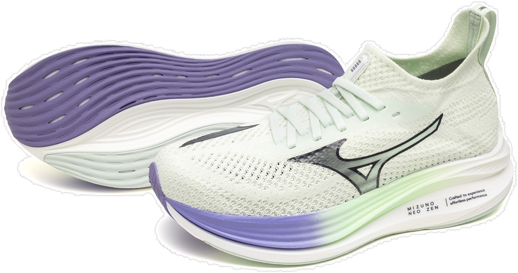 Mizuno Neo Zen Womens Running Shoes - Green – Start Fitness