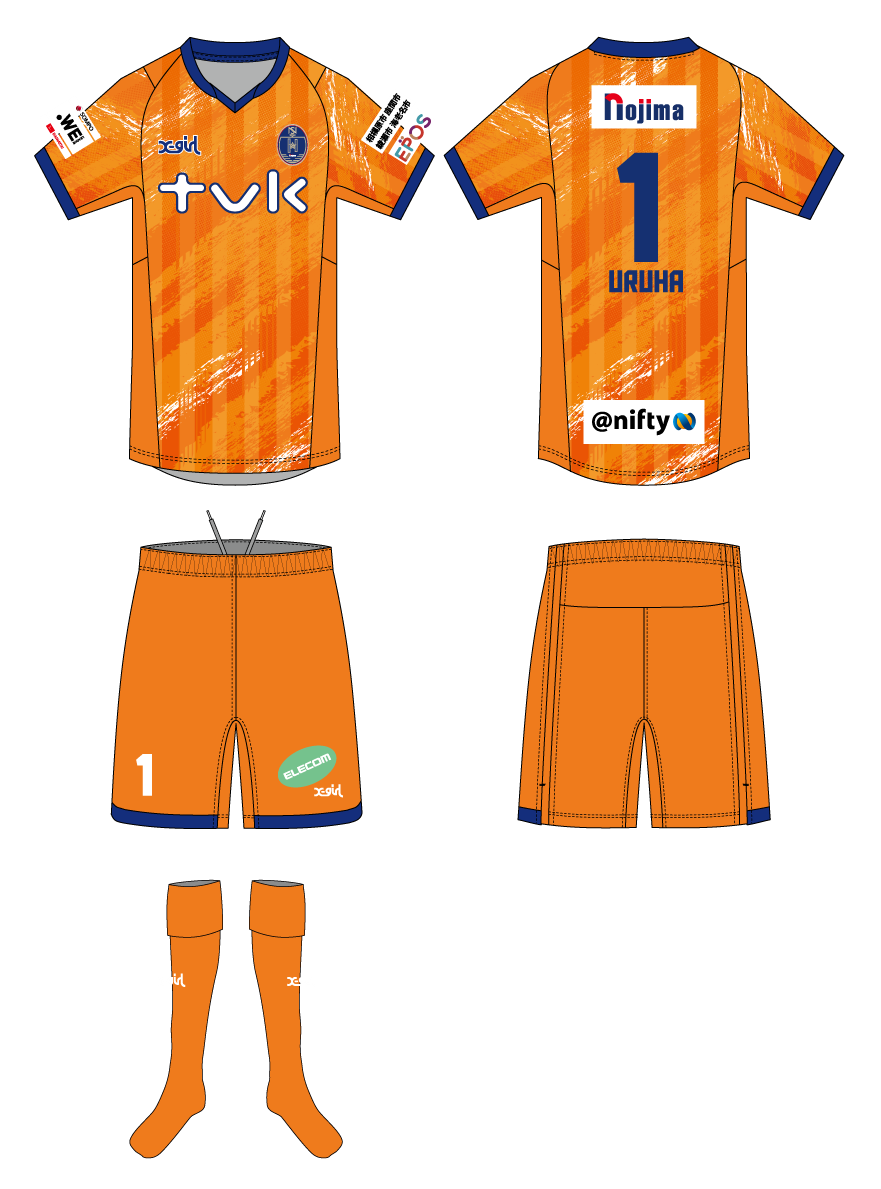 2025/26シーズンユニフォームデザインおよび、ユニフォームスポンサー