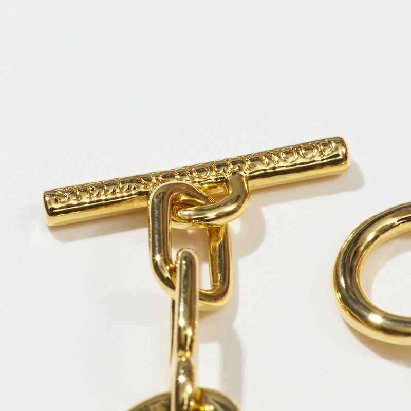 メタルシャイニーチェーンブレスレット(ゴールド) | STELLAR HOLLYWOOD